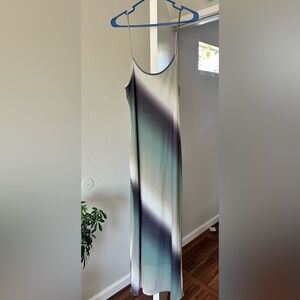 Elegant Gradient Maxi Dress
